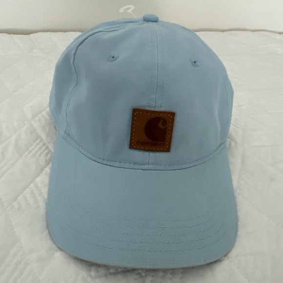 Carhartt Canvas Odessa Baseball Cap Fog Blue hat - Picture 5 of 8
